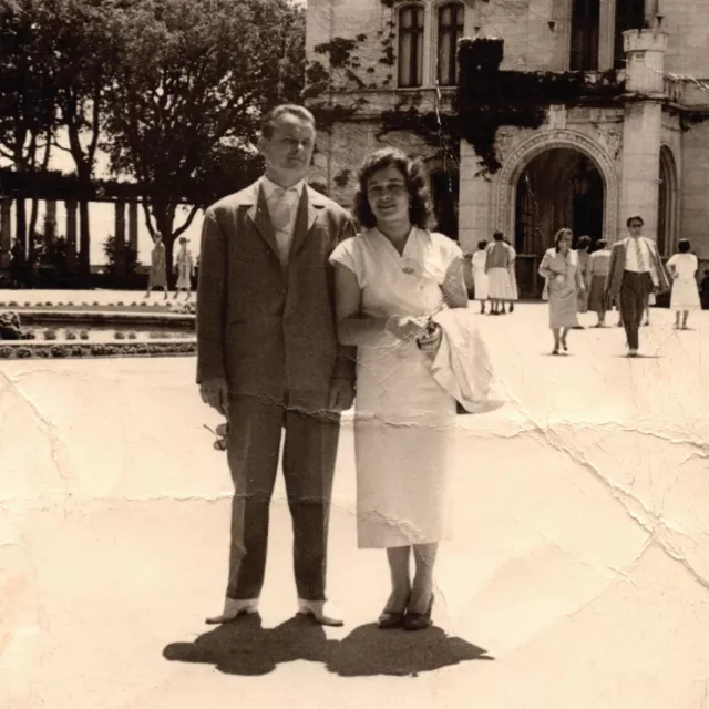 Santina e Romeo in viaggio a Trieste al Castello di Miramare.