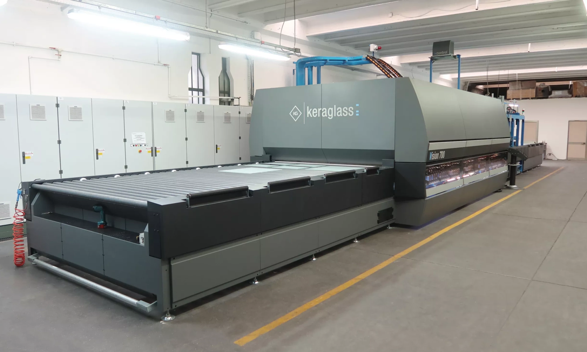 Installato il nuovo forno di tempera